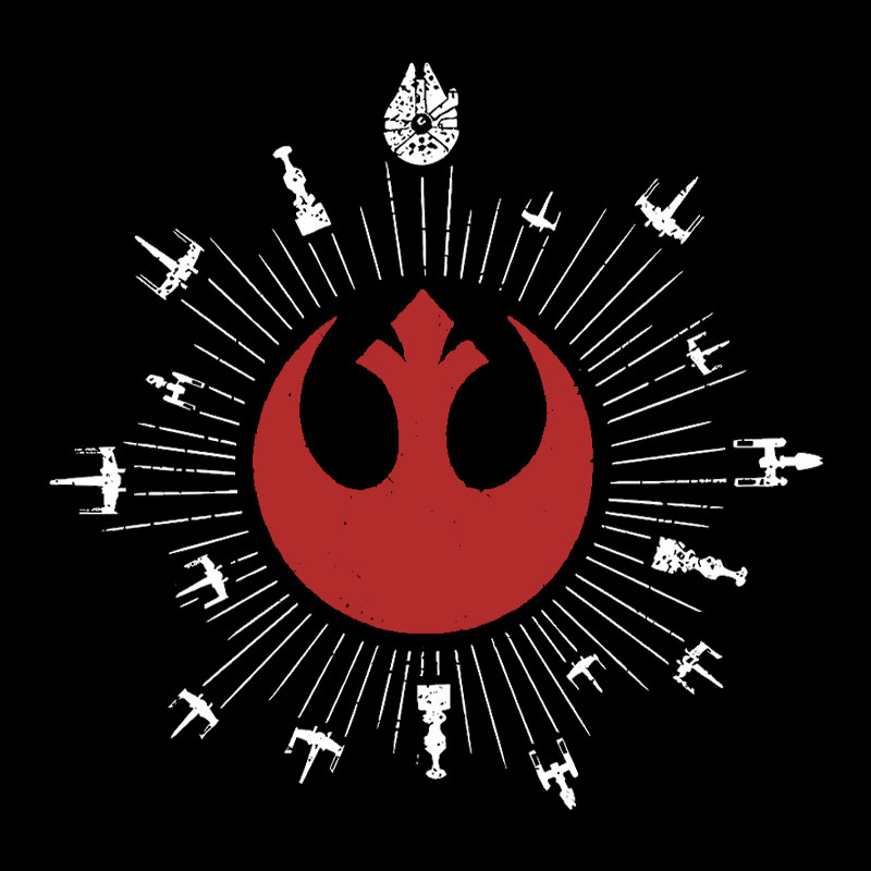 Rebel Starships Geek T-Shirt