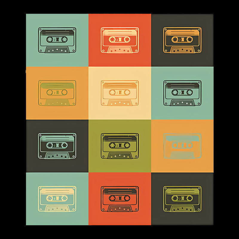 Cassette Pop Geek T-Shirt