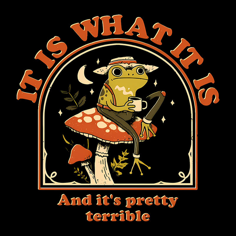 It Is What It Is And It's Pretty Terrible Geek T-Shirt
