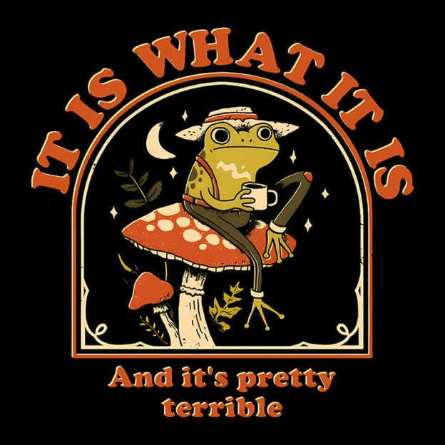 It Is What It Is And It's Pretty Terrible Geek T-Shirt