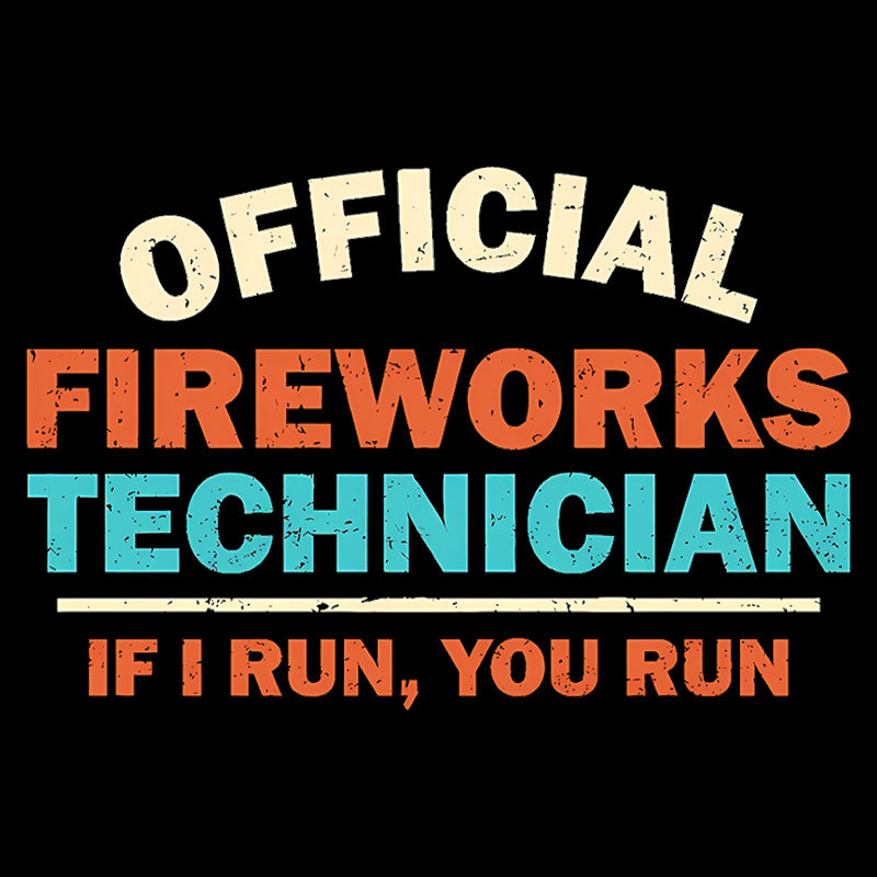 Official Fireworks Technician Geek T-Shirt