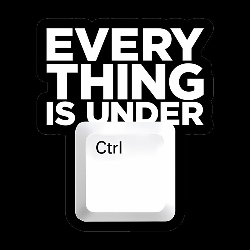 Everything Is Under Control Geek T-Shirt