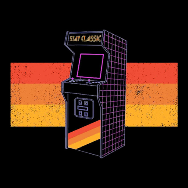 Stay Classic Arcade 80s Geek T-Shirt