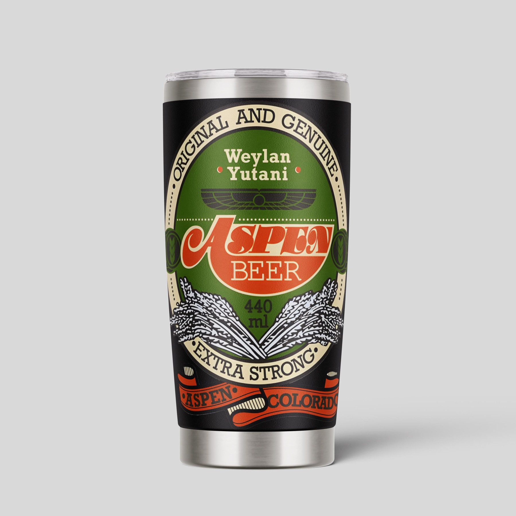 Geeksoutfit Aspen Beer 20oz Tumbler for Sale online