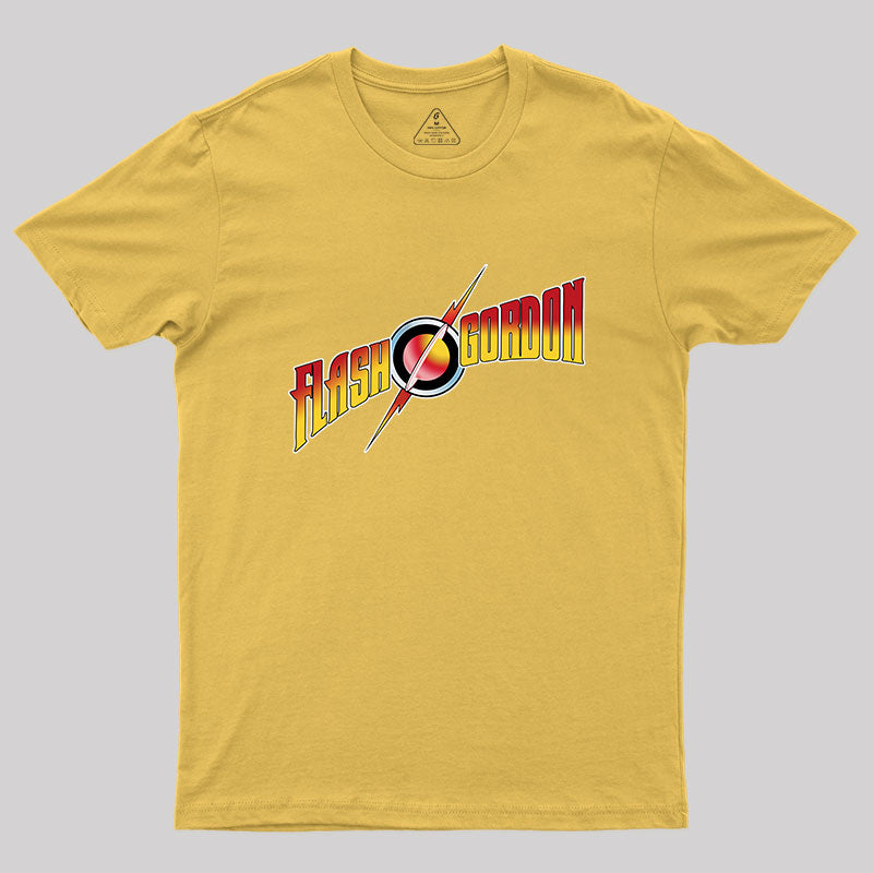 Geeksoutfit FLASH GORDON Savior Of The Universe Geek T-Shirt for Sale