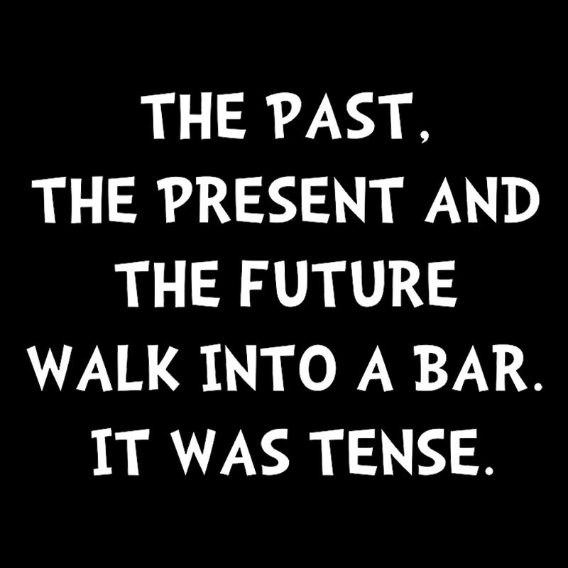 Tense Walk Into Bar Geek T-Shirt
