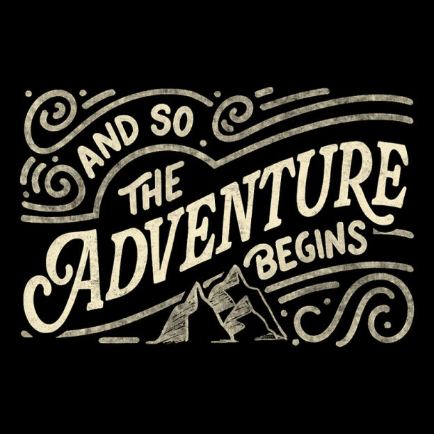 And So The Adventure Begins Geek T-Shirt