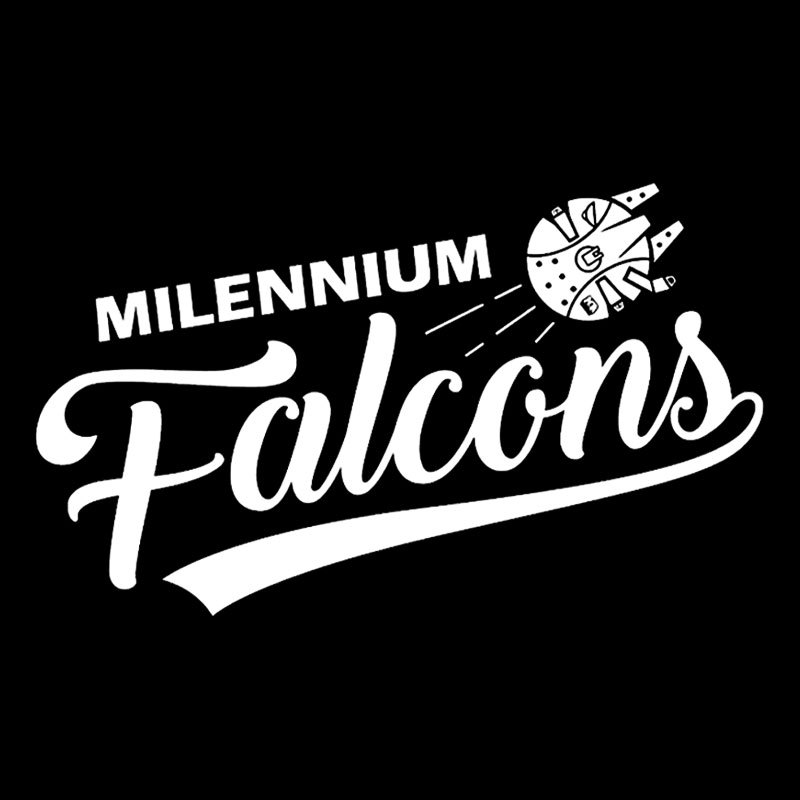 Milennium Falcons Geek T-Shirt