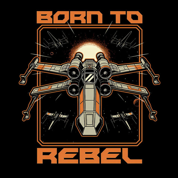 Space War Rebel Geek T-Shirt
