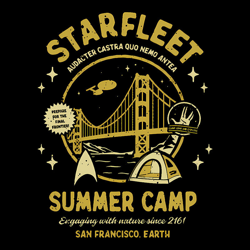 Starfleet Summer Camp Geek T-Shirt