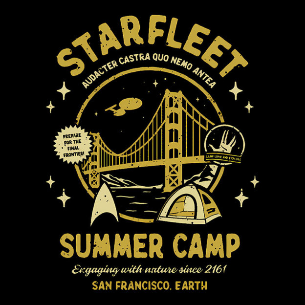 Starfleet Summer Camp Geek T-Shirt