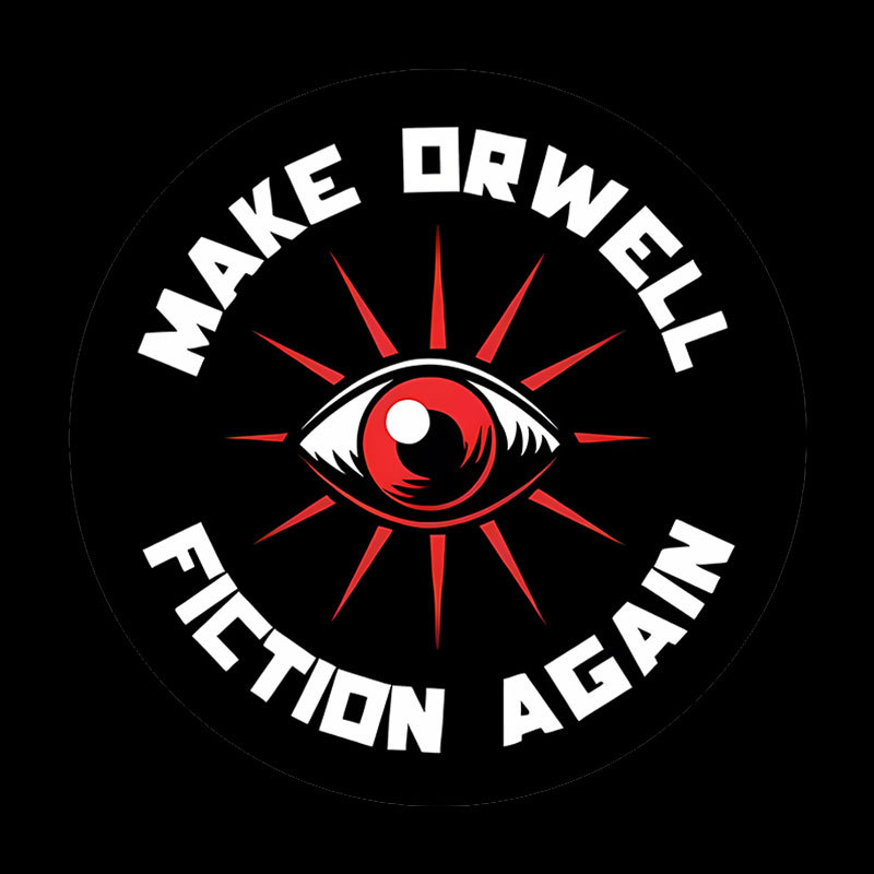 Make Orwell Fiction Again Geek T-Shirt