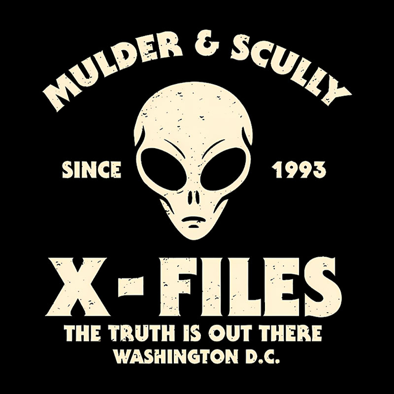 Mulder & Scully Geek T-Shirt
