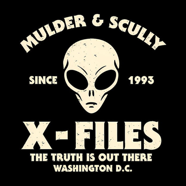 Mulder & Scully Geek T-Shirt