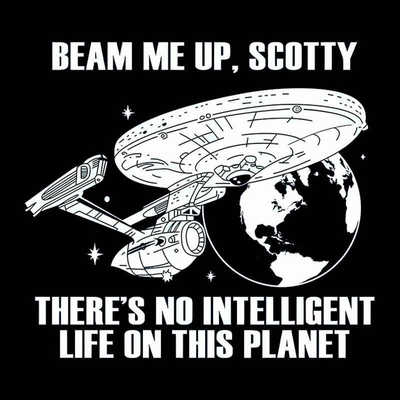 Beam Me Up Geek T-Shirt
