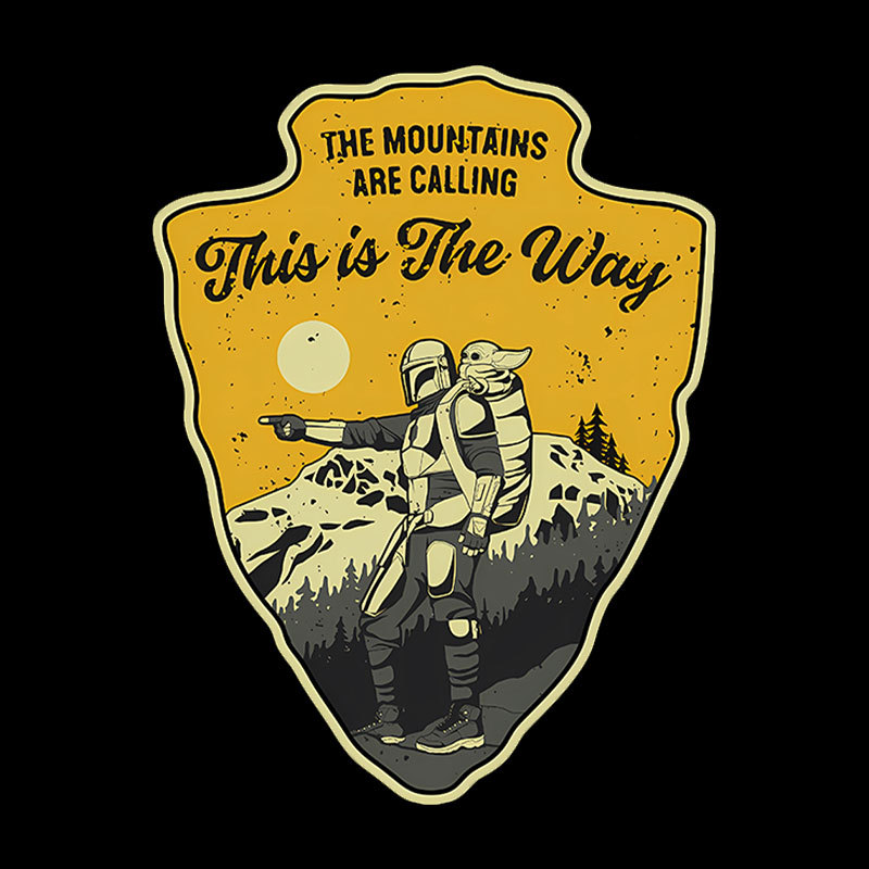 The Way To The Mountains Geek T-Shirt