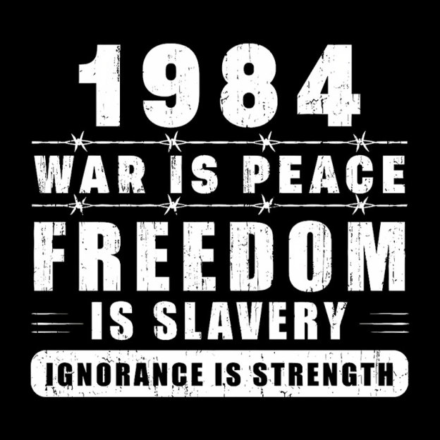 War Is Peace Freedom Geek T-Shirt