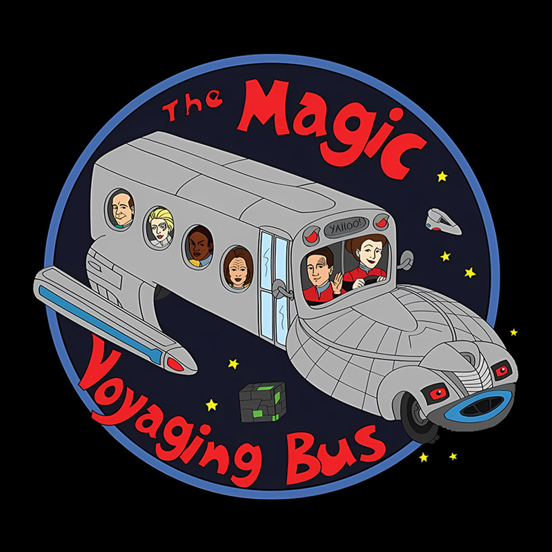 The Magic Voyaging Bus Geek T-Shirt