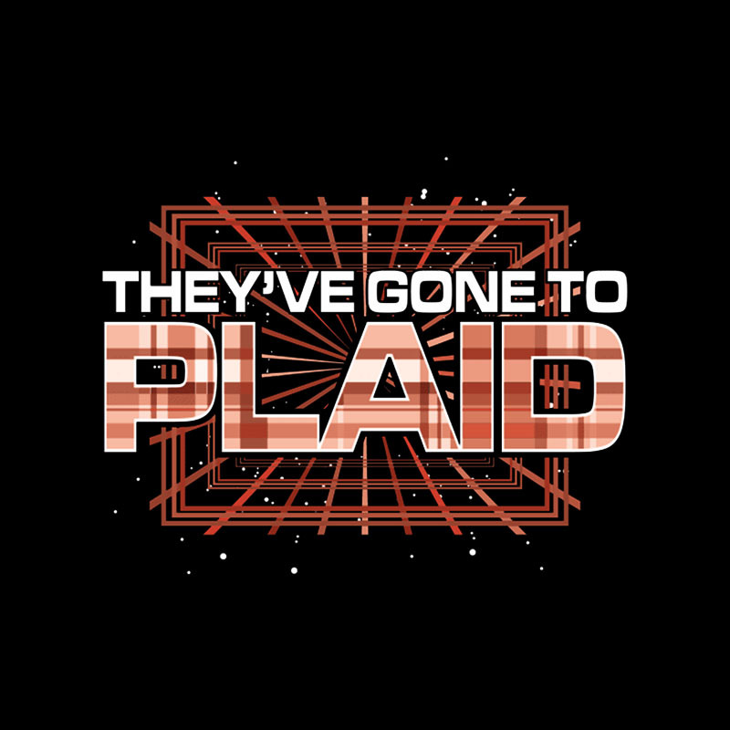 Ludicrous Speed PLAID Geek T-Shirt