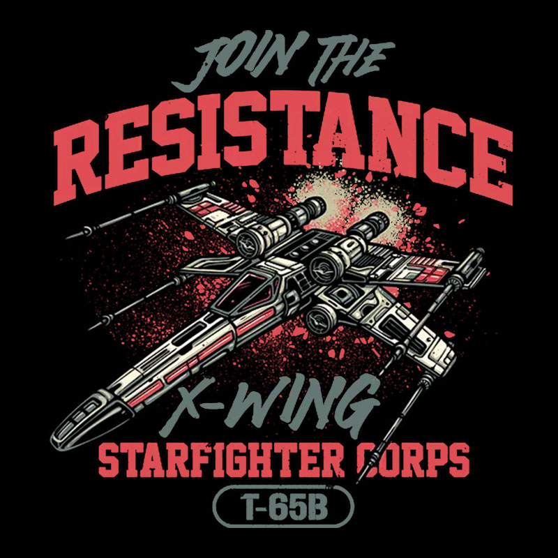 Resistance X wing Geek T-Shirt
