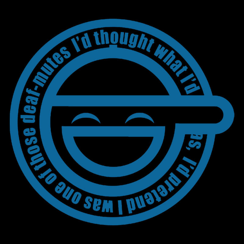 Laughing Man Geek T-Shirt