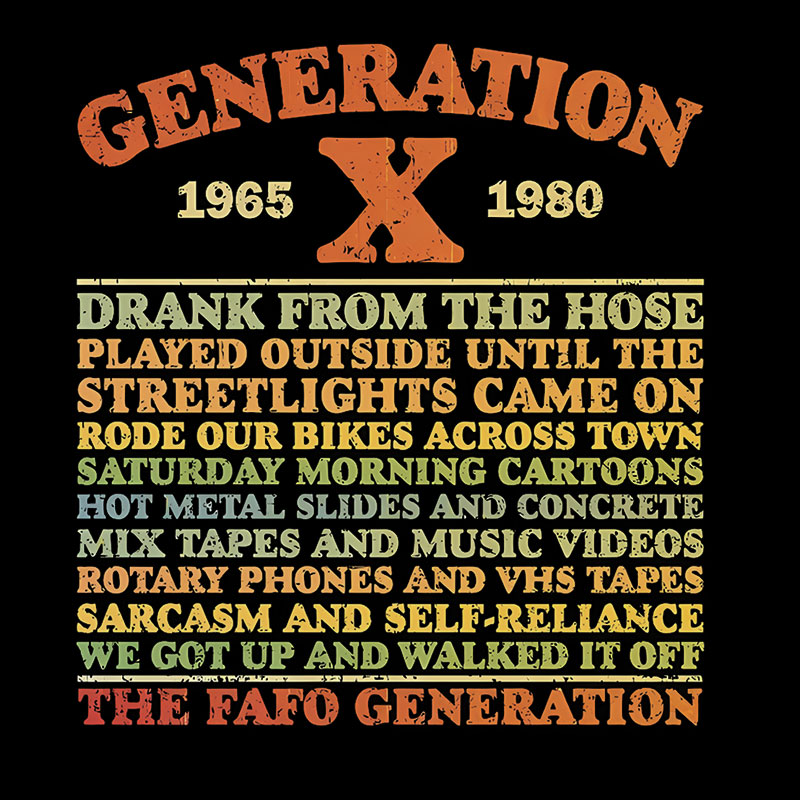 Gen X Summer Day Geek T-Shirt
