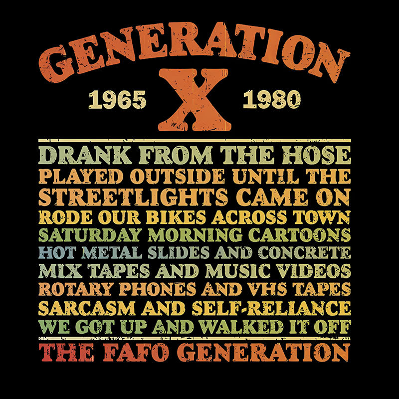 Gen X Summer Day Geek T-Shirt