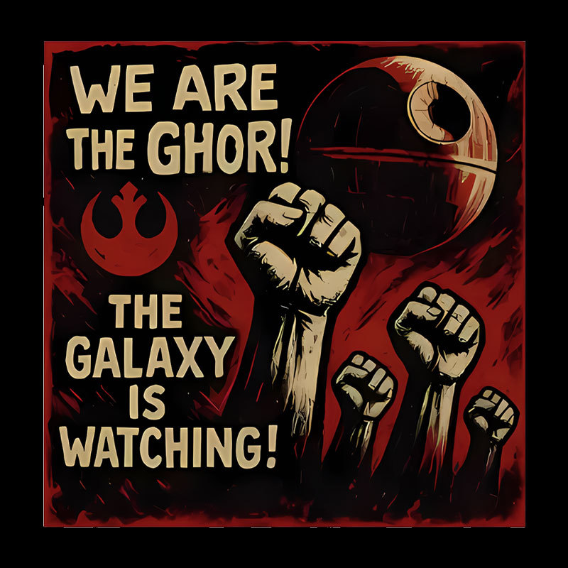 We Are The Ghor The Galaxy Is Watching Geek T-Shirt