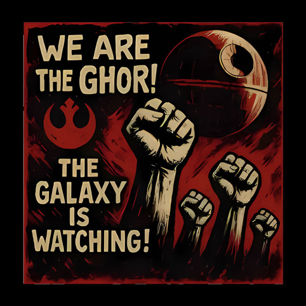 We Are The Ghor The Galaxy Is Watching Geek T-Shirt