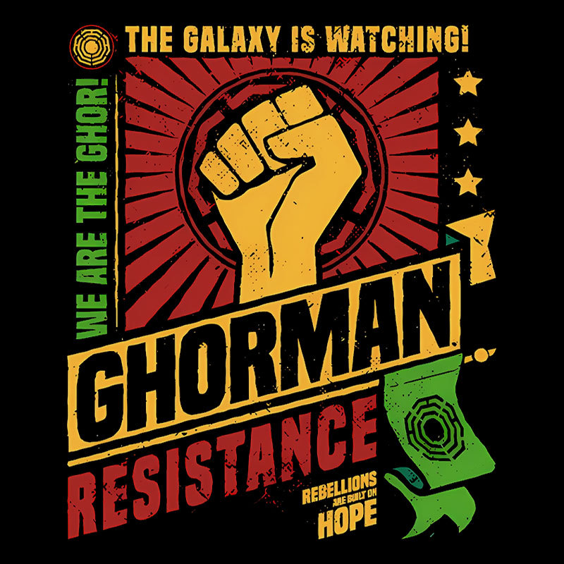 Ghorman Resistance Geek T-Shirt