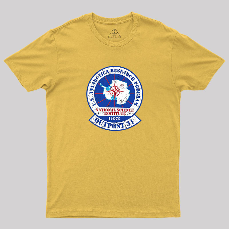 Outpost 31 Antarctica 1982 Geek T-Shirt