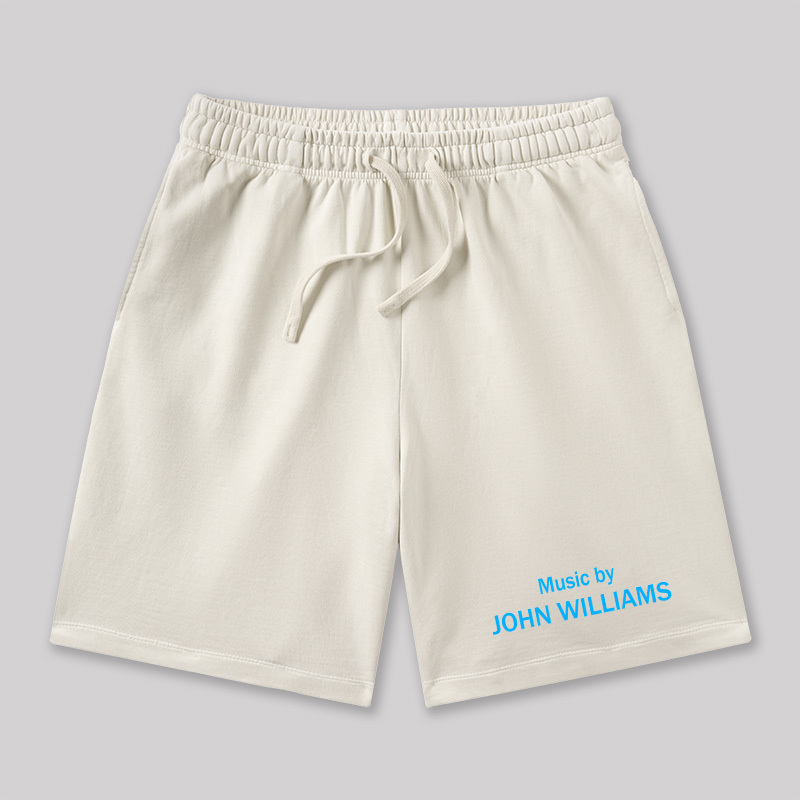 Music by John Williams Geeky Washed Shorts