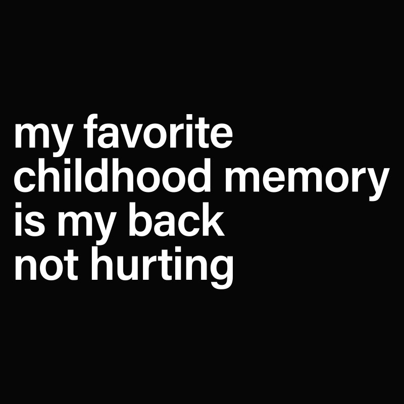 Favorite Childhood Memory Geek T-Shirt