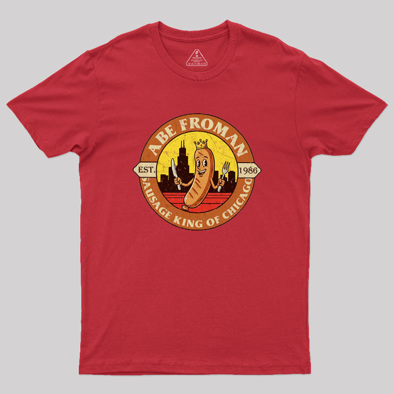 Sausage King of Chicago Geek T-Shirt