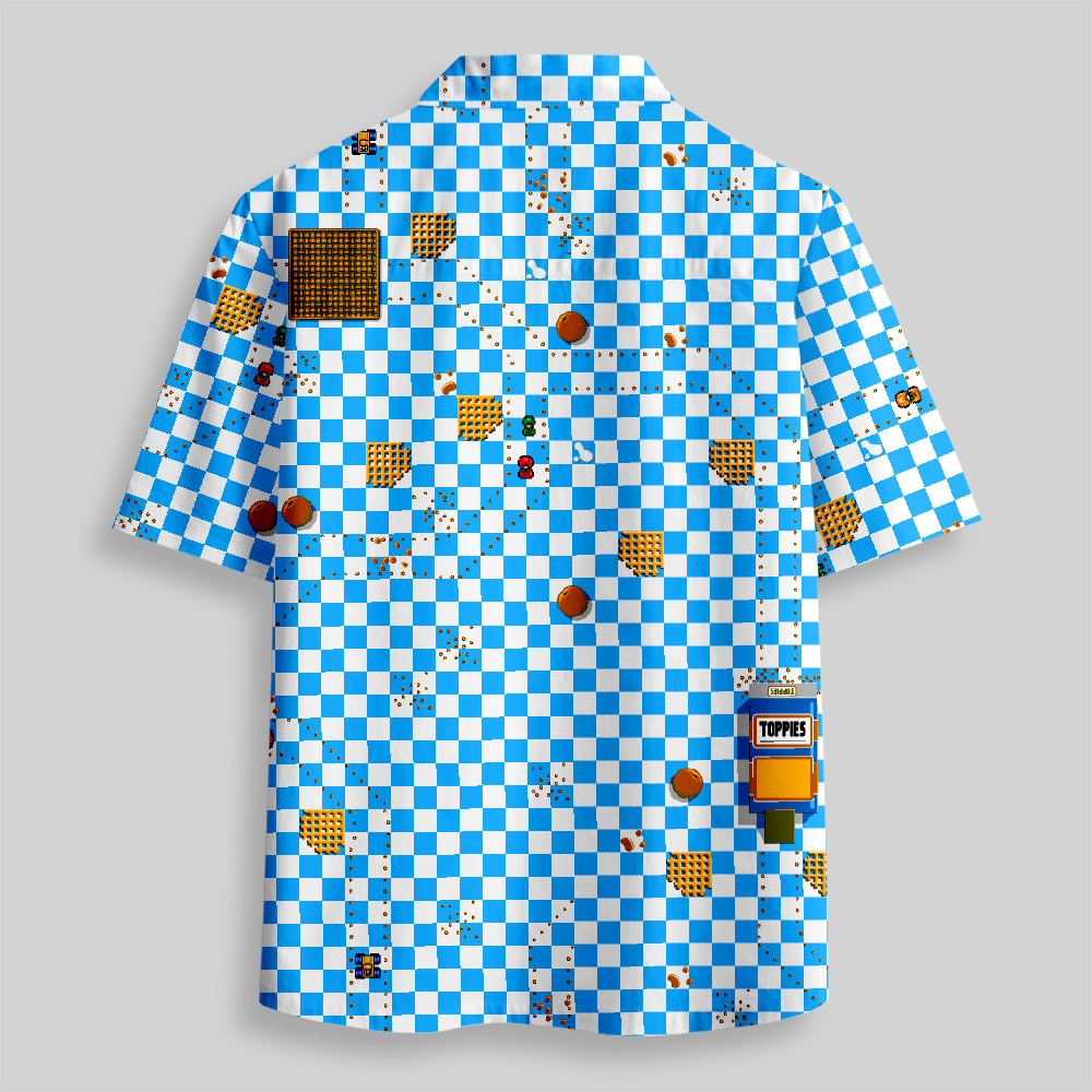 Micro Machines Button Up Pocket Shirt