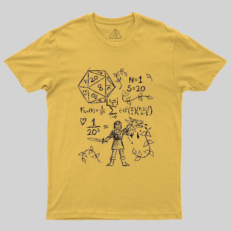 Knight of Probability Geek T-Shirt