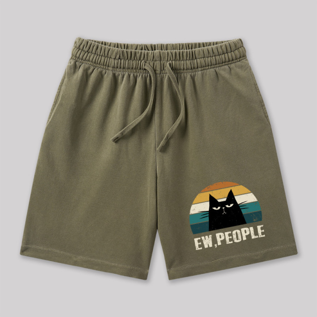 Ew People Geeky Washed Shorts