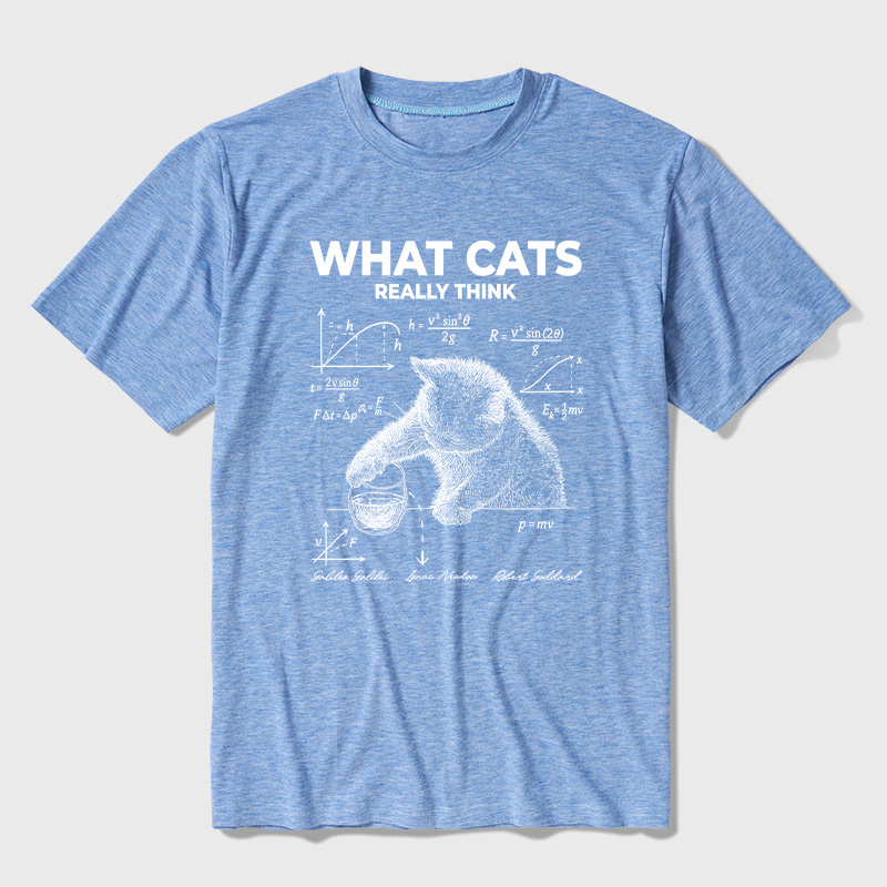 What Cats Really Think Ultra Soft Heather Tee