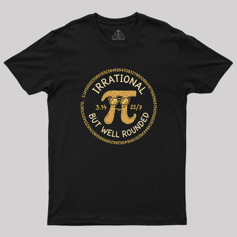 Well-Rounded Pi Geek T-Shirt