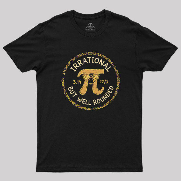 Well-Rounded Pi Geek T-Shirt
