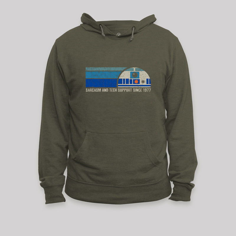 Providing Sarcasm and Tech Support Since 1977 Geek Hoodie