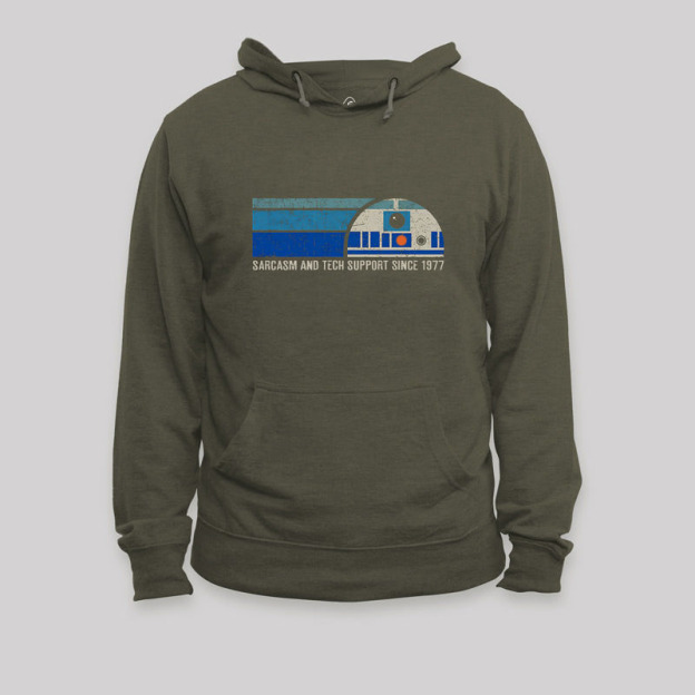 Providing Sarcasm and Tech Support Since 1977 Geek Hoodie