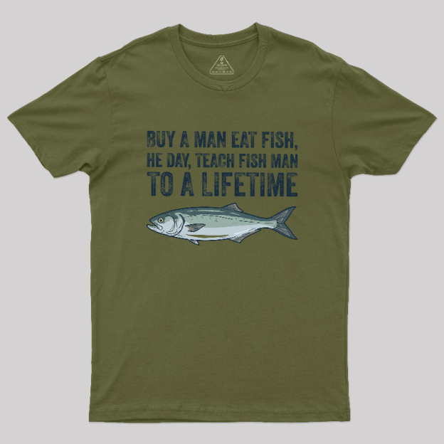 Fish Man Philosophy Geek T-Shirt
