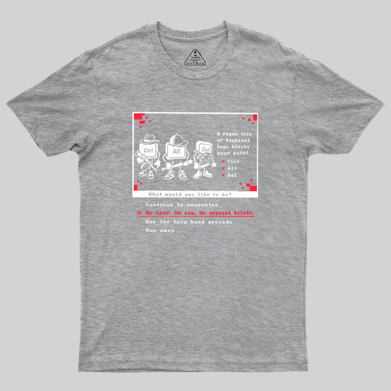What Would You Like To Do Geek T-Shirt