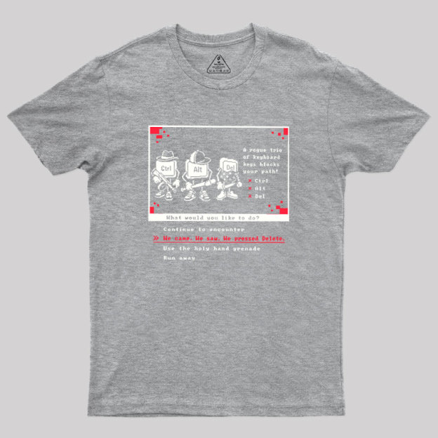 What Would You Like To Do Geek T-Shirt