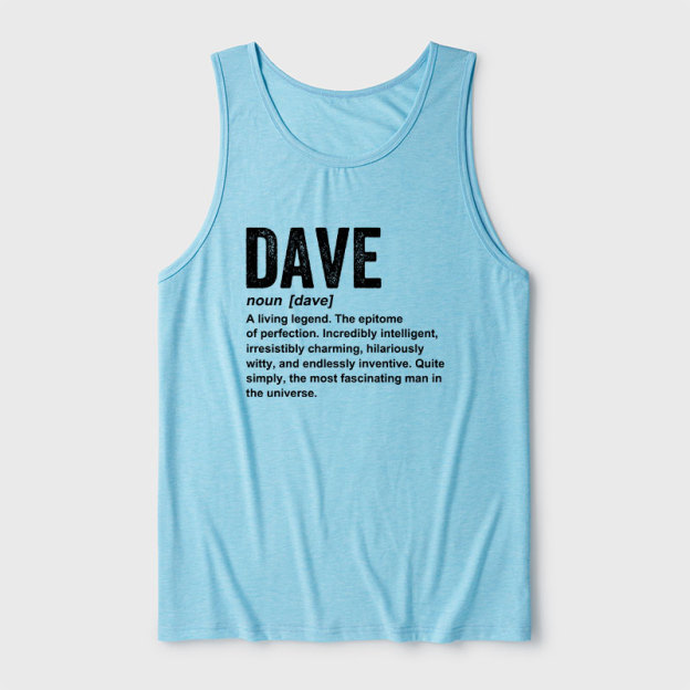Dave Definition Ultra Soft Heather Tank