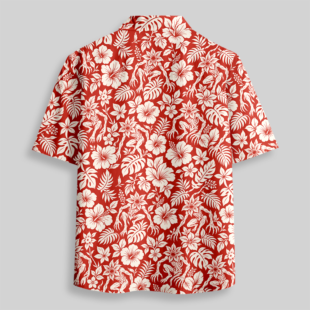 Predatory Bloom Button Up Pocket Shirt