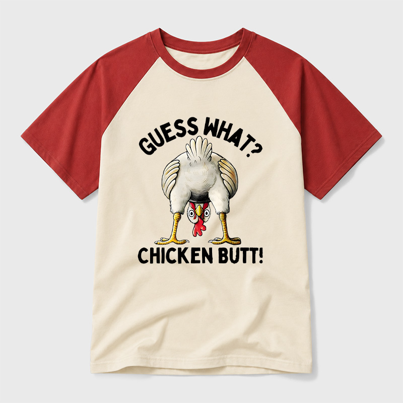 Guess What Geek Retro Raglan T-Shirt