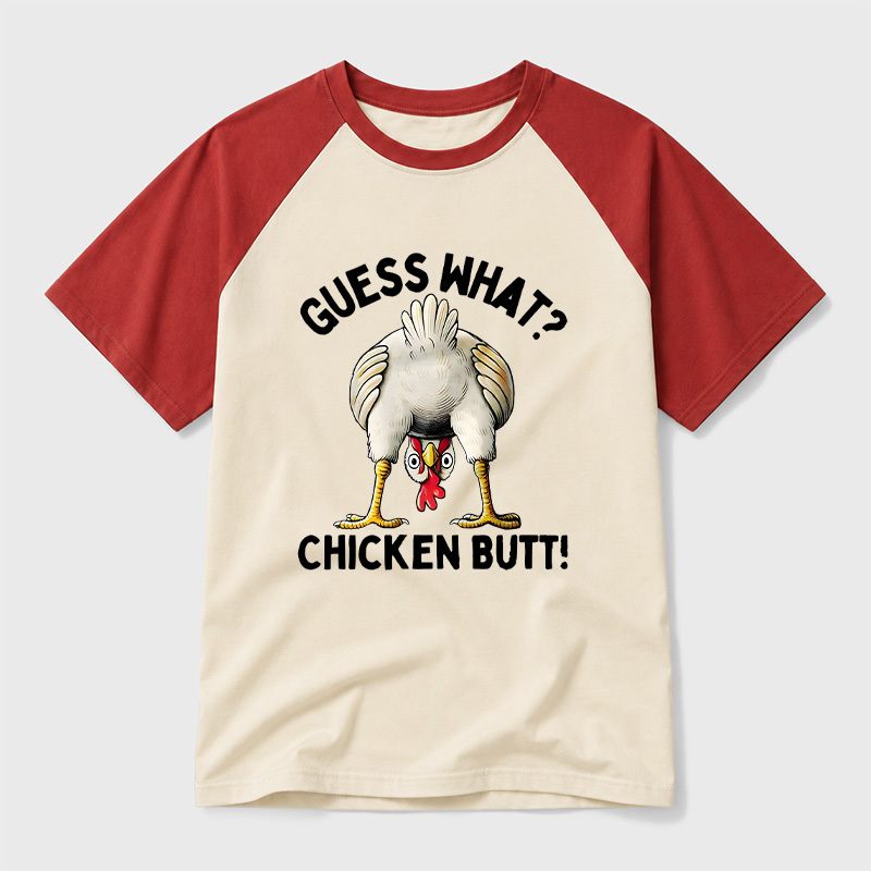 Guess What Geek Retro Raglan T-Shirt