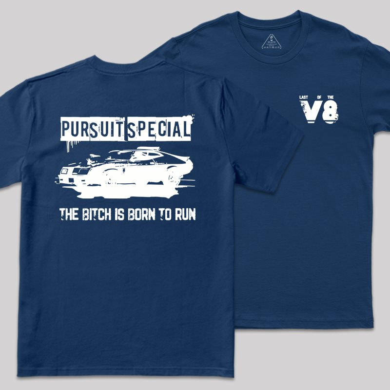 Road Warrior Front and Back Printed Geek T-Shirt